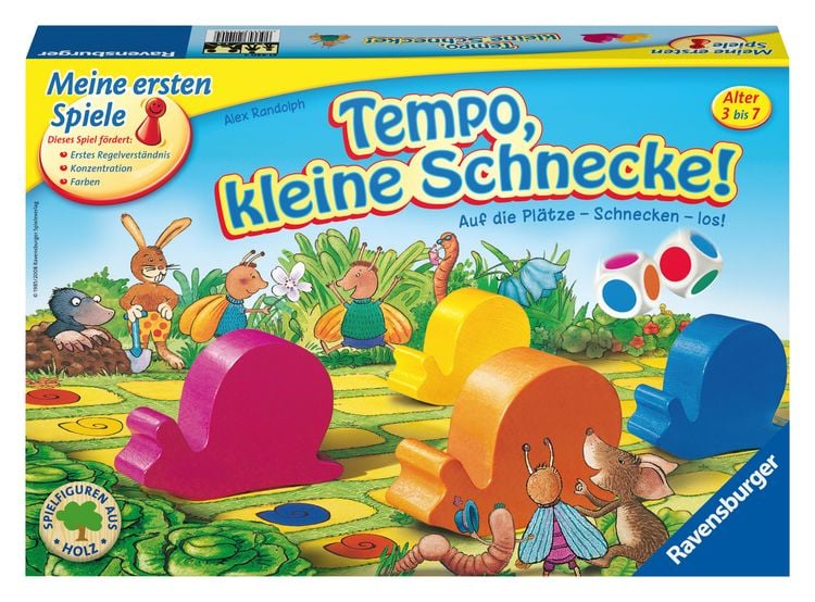 Produktbild: Tempo, kleine Schnecke! - Kinderspiel ab 3 Jahre