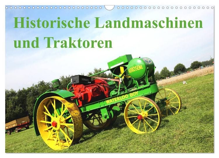 Produktbild: Historische Landmaschinen und Traktoren (Wandkalender 2027 DIN A3 quer), CALVENDO Monatskalender