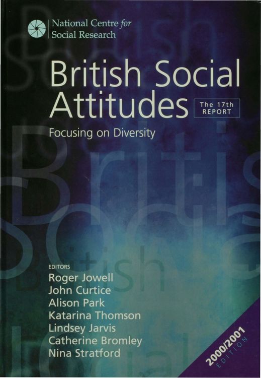 Produktbild: British Social Attitudes