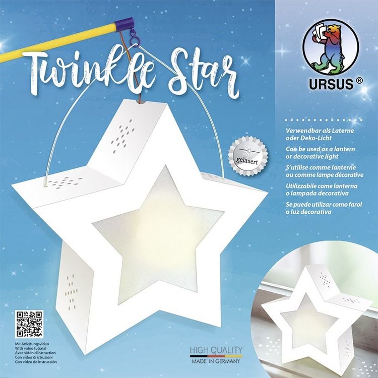 Produktbild: URSUS Twinkle Star, hochwei&szlig;