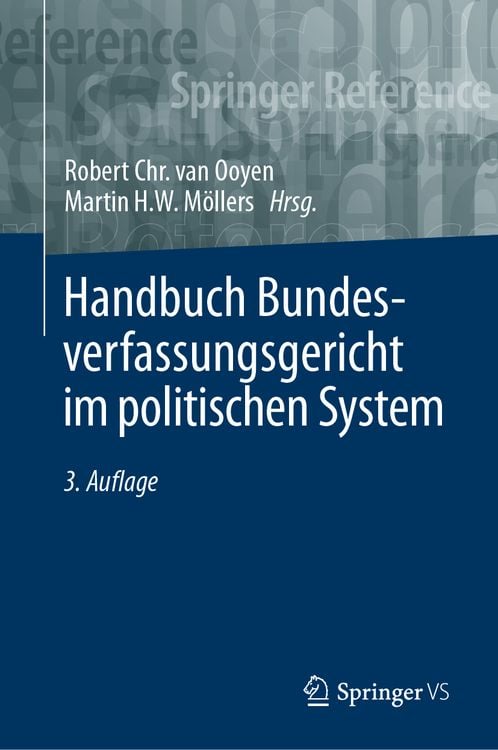Produktbild: Handbuch Bundesverfassungsgericht im politischen System