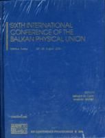 Produktbild: Sixth International Conference of the Balkan Physical Union