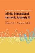 Produktbild: Infinite Dimensional Harmonic Analysis III - Proceedings of