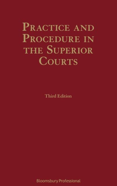 Produktbild: Practice and Procedure in the Superior Courts
