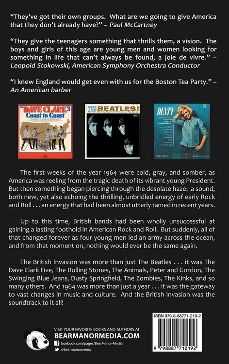 Produktbild: British Invasion '64 - The Year That Changed Rock & Roll Forever (hardback)