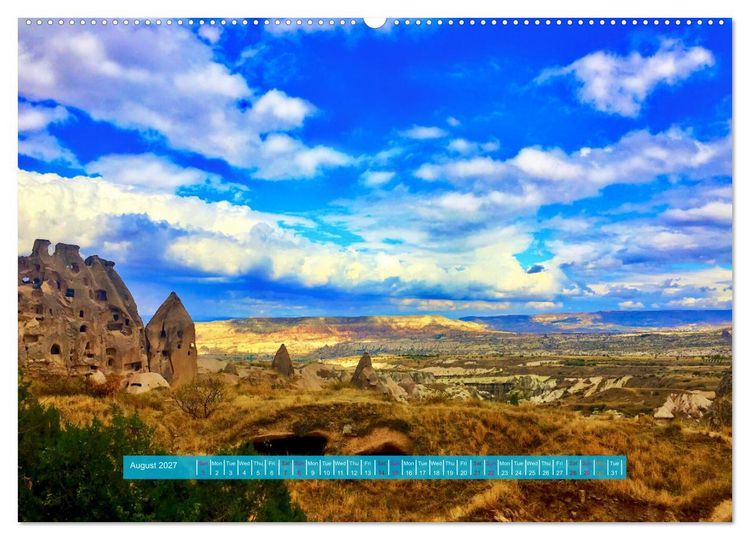 Produktbild: Travel the World &ndash; Beyond the Horizon (Wall Calendar 2027 DIN A2 landscape), CALVENDO 12 Month Wall Calendar