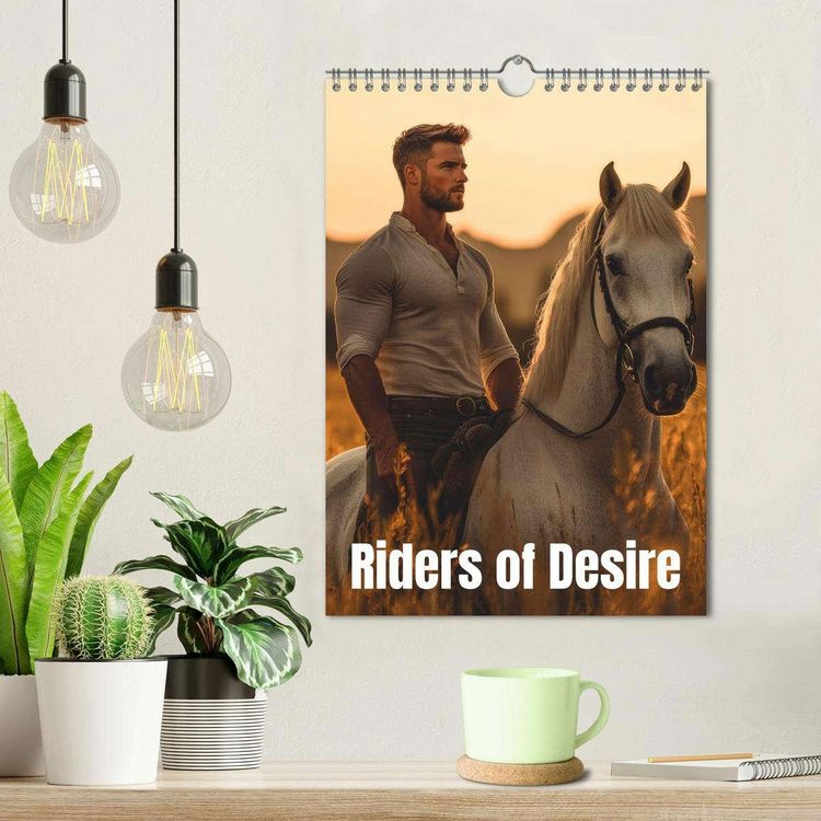 Produktbild: Riders of desire (Wall Calendar 2026 DIN A4 portrait), CALVENDO 12 Month Wall Calendar