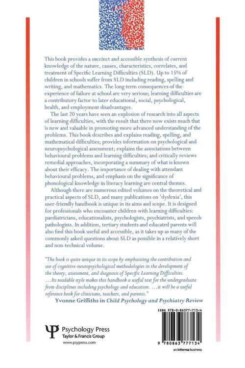 Produktbild: Understanding Specific Learning Difficulties
