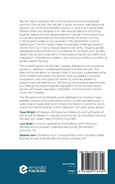 Produktbild: Women, Work and Transport