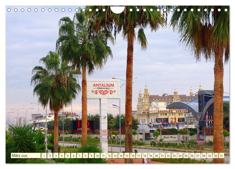 Produktbild: Urlaubsparadies Antalya-Lara (Wandkalender 2026 DIN A4 quer), CALVENDO Monatskalender