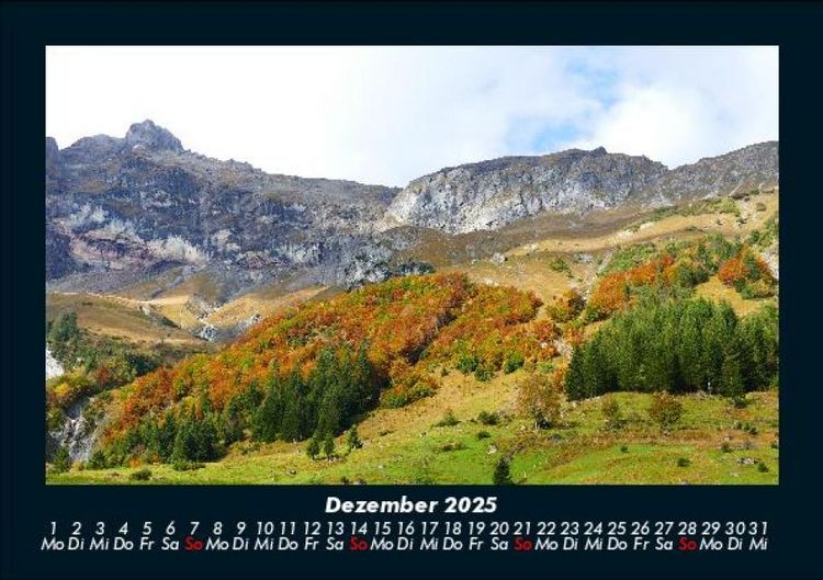 Produktbild: Berge 2025 Fotokalender DIN A5