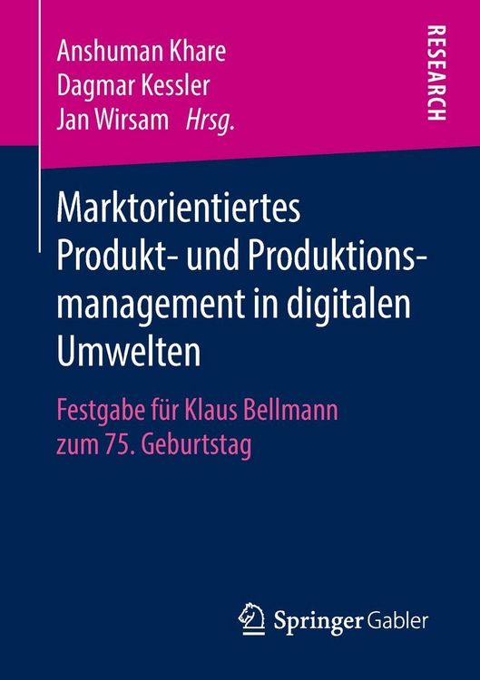 Produktbild: Marktorientiertes Produkt- und Produktionsmanagement in digitalen Umwelten