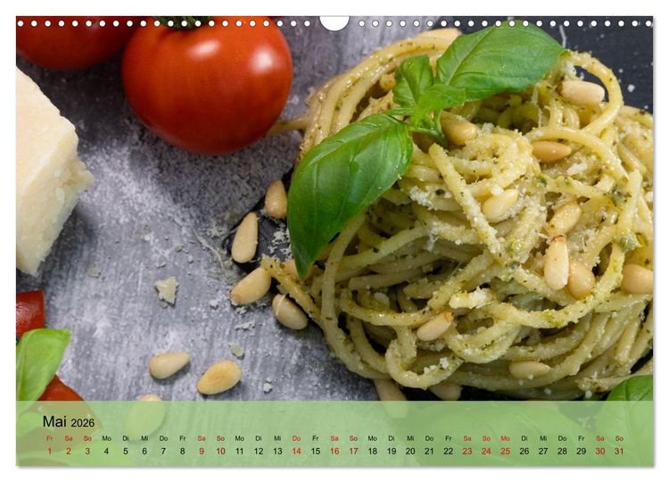 Produktbild: Jeden Monat lecker (Wandkalender 2026 DIN A3 quer), CALVENDO Monatskalender