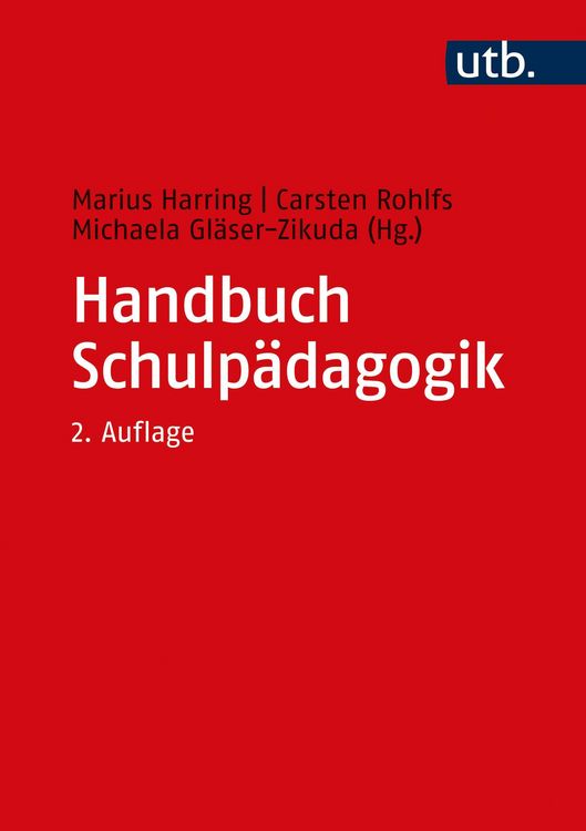 Produktbild: Handbuch Schulp&auml;dagogik