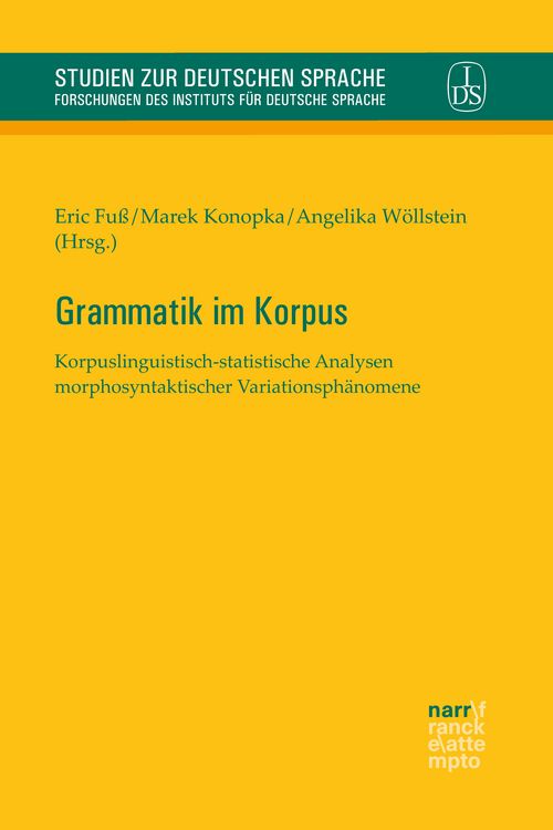 Produktbild: Grammatik im Korpus