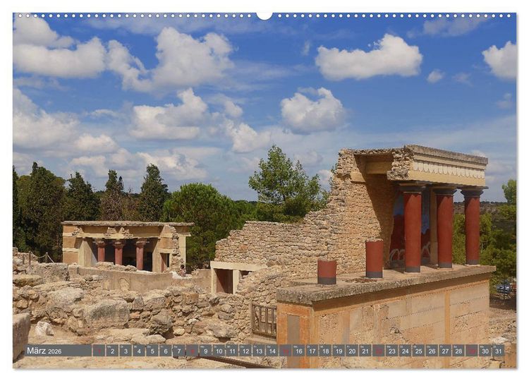 Produktbild: Kreta - Paradies an der Wiege Europas (Wandkalender 2026 DIN A2 quer), CALVENDO Monatskalender