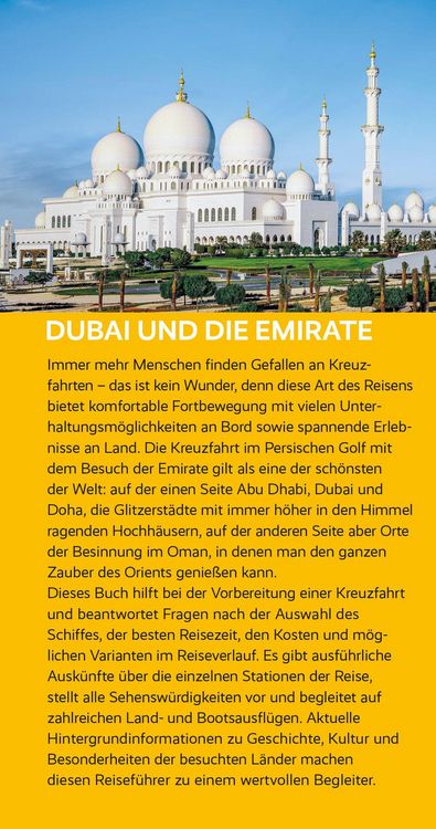 Produktbild: Reisef&uuml;hrer Dubai und Vereinigte Arabische Emirate