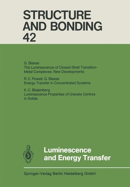 Produktbild: Luminescence and Energy Transfer