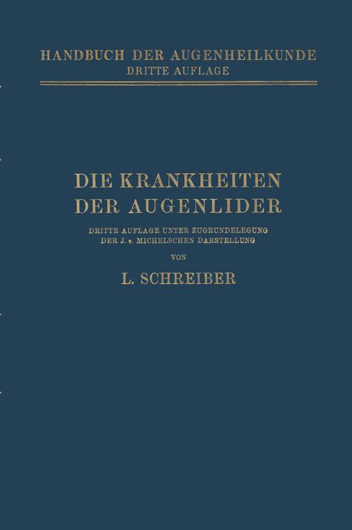 Produktbild: Die Krankheiten der Augenlider