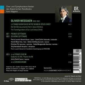 Produktbild: Daviet/Ettmayr/Nagano/Chor des BR: Transfiguration de Notre