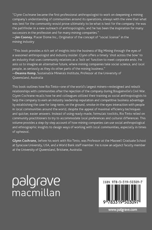 Produktbild: Anthropology in the Mining Industry