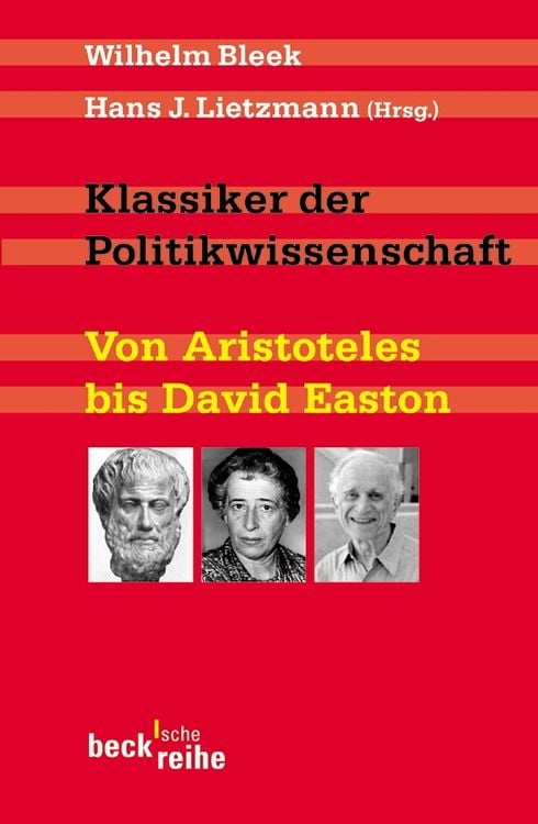Bild vom Artikel Klassiker der Politikwissenschaft vom Autor Wilhelm Bleek