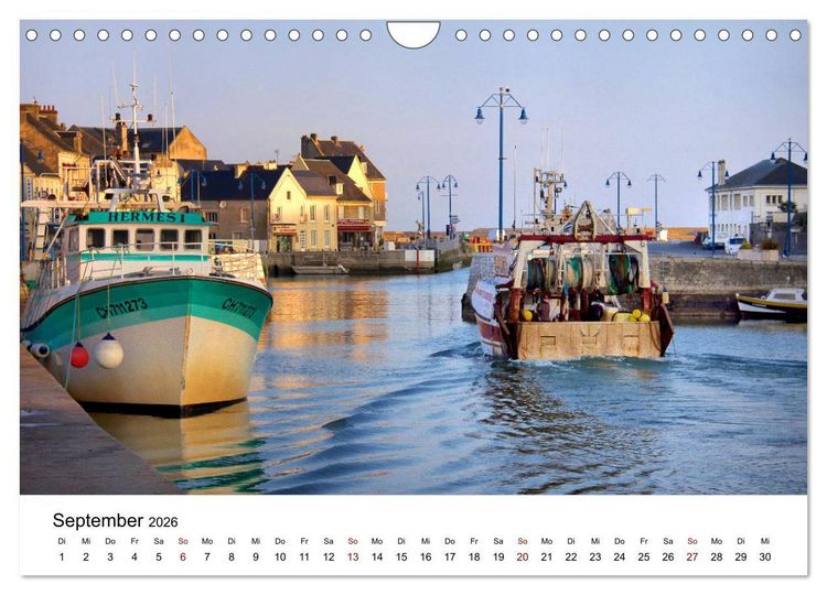Produktbild: Normandie - Land am Meer (Wandkalender 2026 DIN A4 quer), CALVENDO Monatskalender