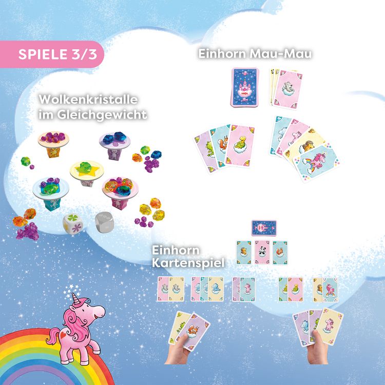 Produktbild: Einhorn Glitzergl&uuml;ck - Spielesammlung