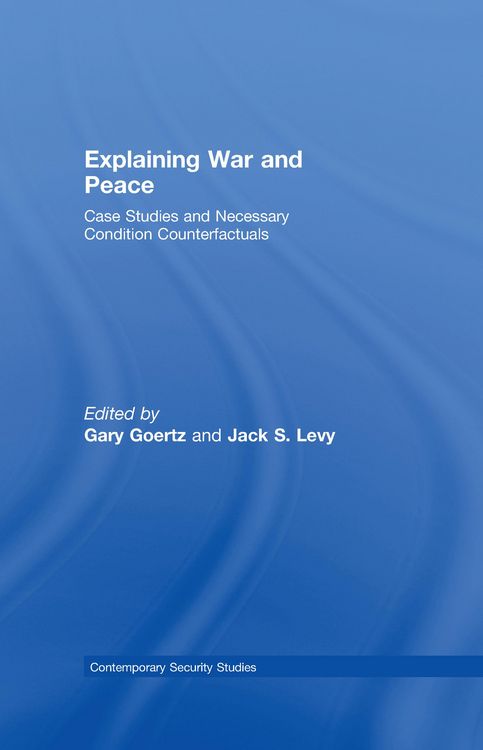Produktbild: Explaining War and Peace