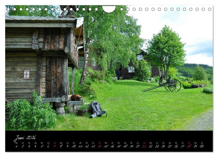 Produktbild: Der Olavsweg (Wandkalender 2026 DIN A4 quer), CALVENDO Monatskalender