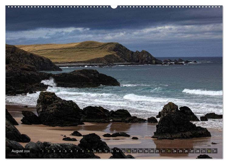 Produktbild: Wunderbares Schottland (hochwertiger Premium Wandkalender 2026 DIN A2 quer), Kunstdruck in Hochglanz