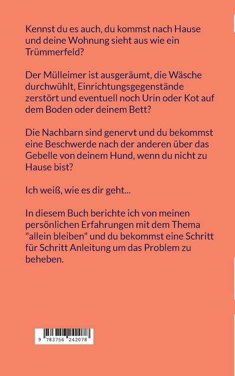 Produktbild: Endlich entspannt Alleinbleiben...