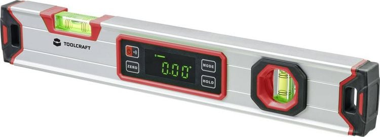 Produktbild: TOOLCRAFT TO-7337448 Digitale Wasserwaage mit Magnet 400mm 360&deg; 1.0 mm/m