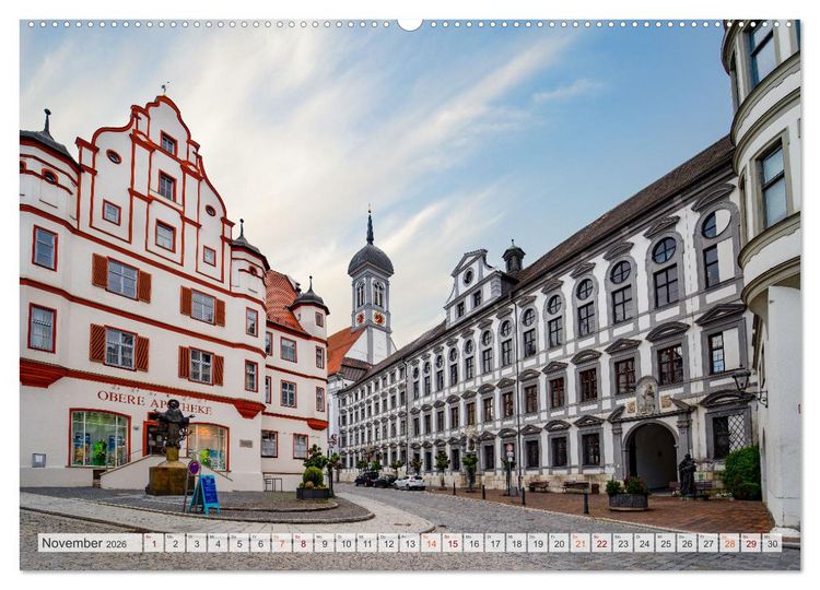 Produktbild: Dillingen an der Donau Impressionen (Wandkalender 2026 DIN A2 quer), CALVENDO Monatskalender