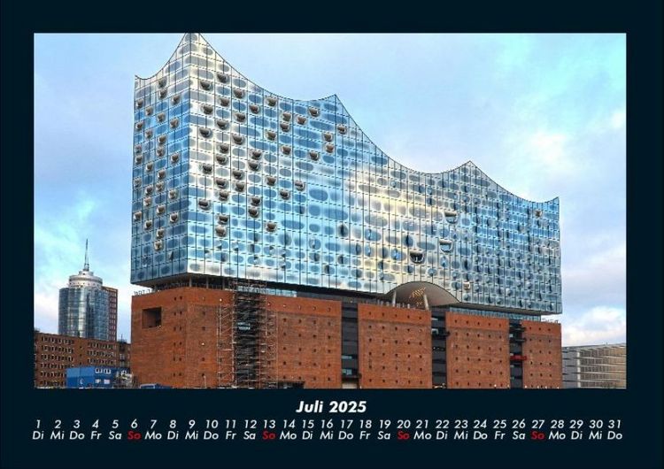 Produktbild: Hamburg 2025 Fotokalender DIN A4