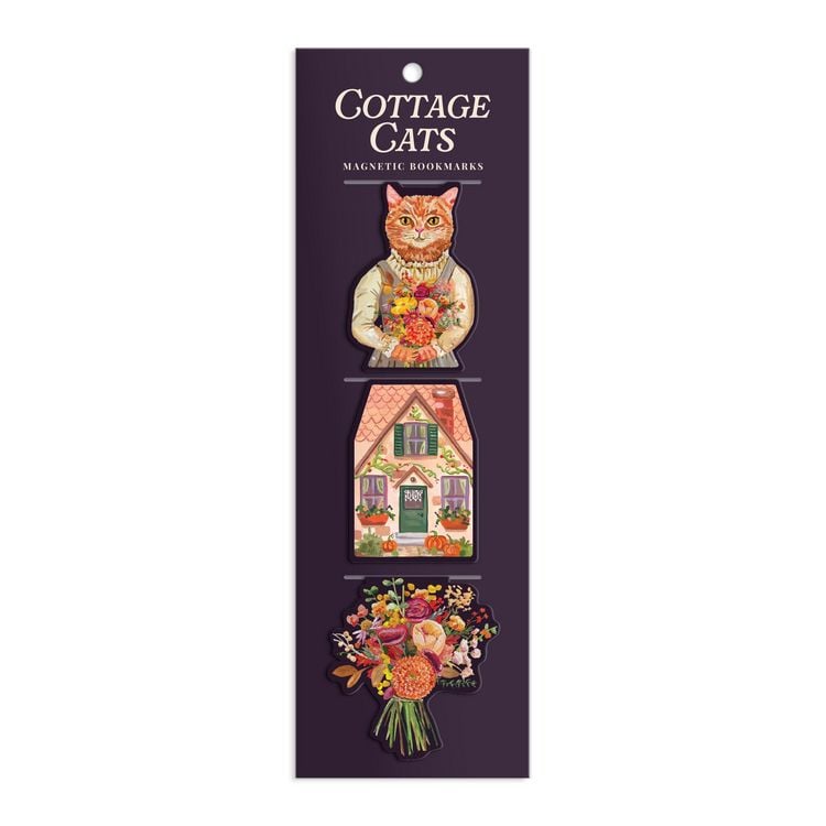 Produktbild: Cottage Cats Magnetic Bookmarks