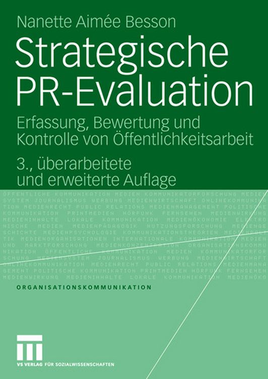 Produktbild: Strategische PR-Evaluation