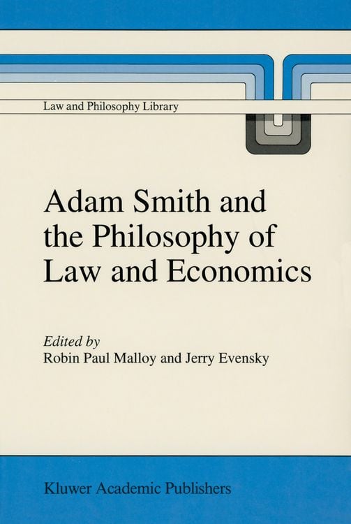 Produktbild: Adam Smith and the Philosophy of Law and Economics