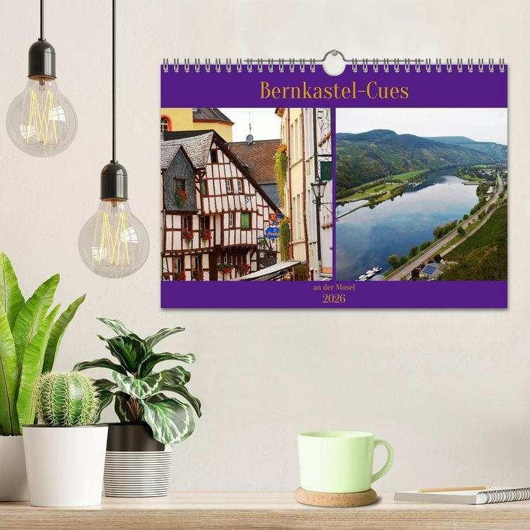 Produktbild: Bernkastel-Cues an der Mosel (Wandkalender 2026 DIN A4 quer), CALVENDO Monatskalender