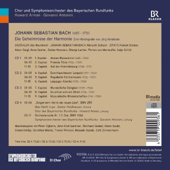 Produktbild: J. S. Bach: Die Geheimnisse der Harmonie