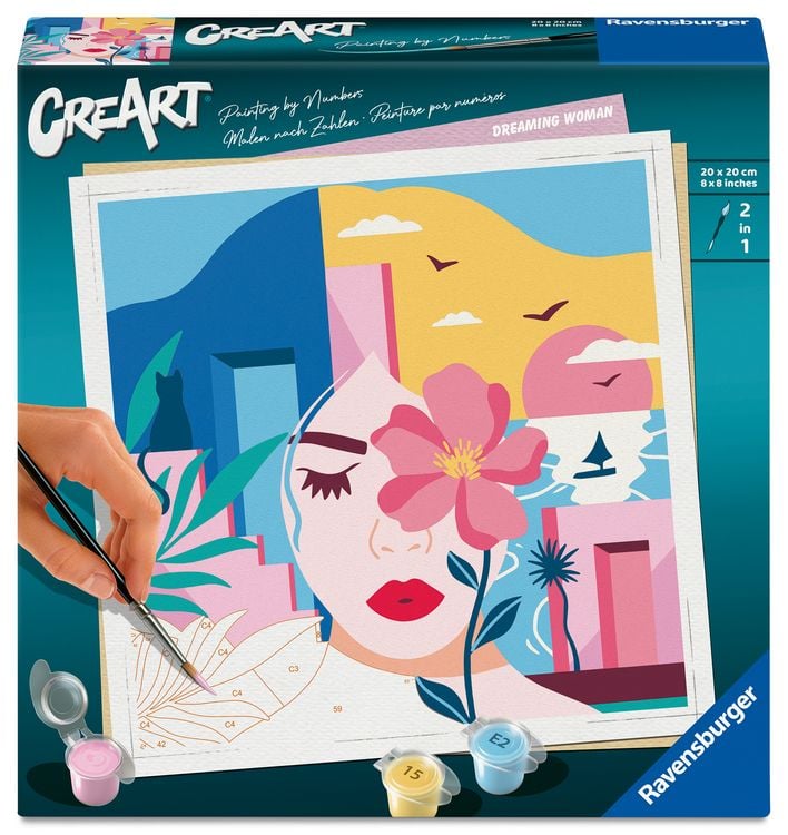 Produktbild: CreArt Adults Trend - Tr&auml;umende Frau