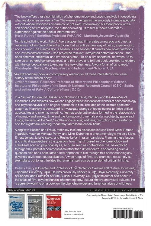 Produktbild: Fuery, P: Intimacy and the Anxieties of Cinematic Flesh