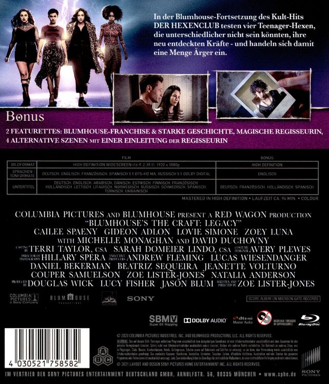 Produktbild: Blumhouse's Der Hexenclub