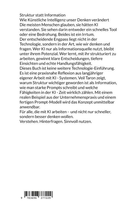 Produktbild: Struktur statt Information