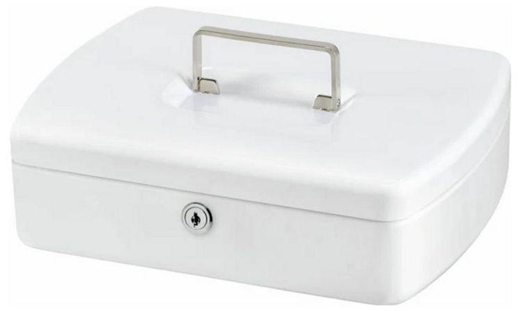 Produktbild: Burg W&auml;chter ZK 2307 EURO Geldkassette (B x H x T) 255 x 75 x 200mm Wei&szlig;