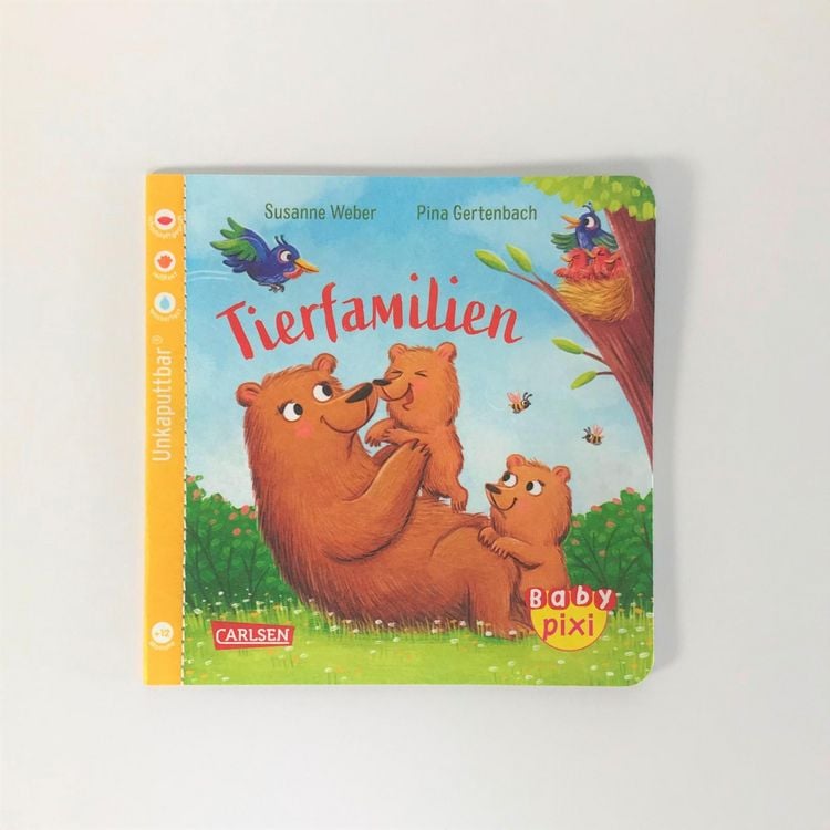 Produktbild: Baby Pixi (unkaputtbar) 128: Tierfamilien