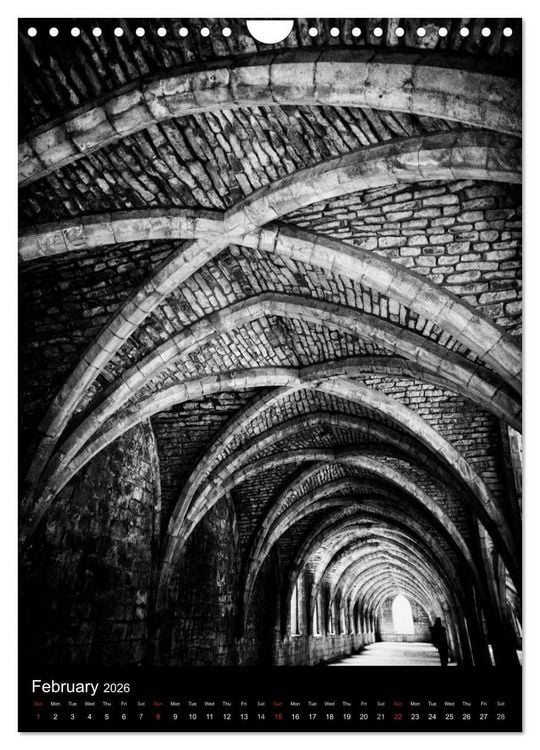 Produktbild: Journeys - Black & White (Wall Calendar 2026 DIN A4 portrait), CALVENDO 12 Month Wall Calendar