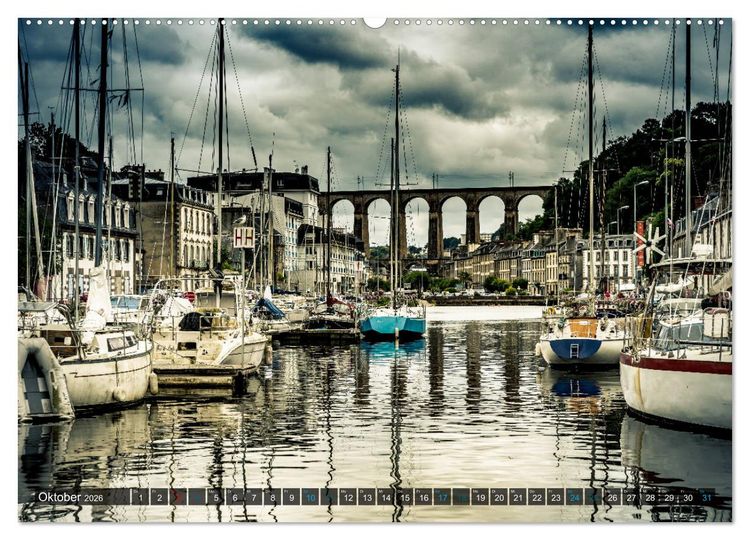 Produktbild: Bretagne zum Verlieben (hochwertiger Premium Wandkalender 2026 DIN A2 quer), Kunstdruck in Hochglanz