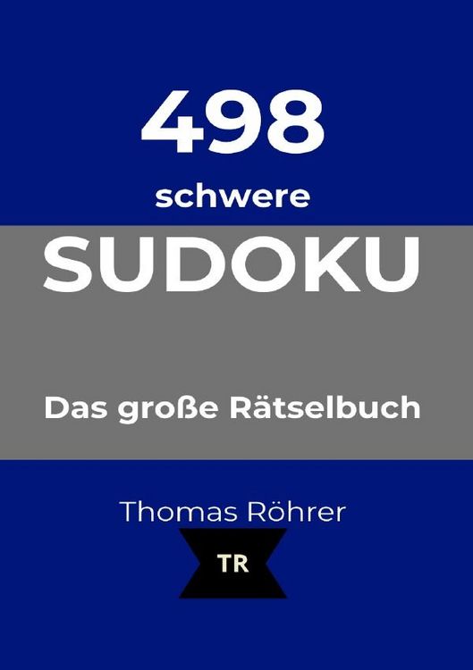 Produktbild: 498er Sudoku / 498er Sudoku schwer, DIN A5