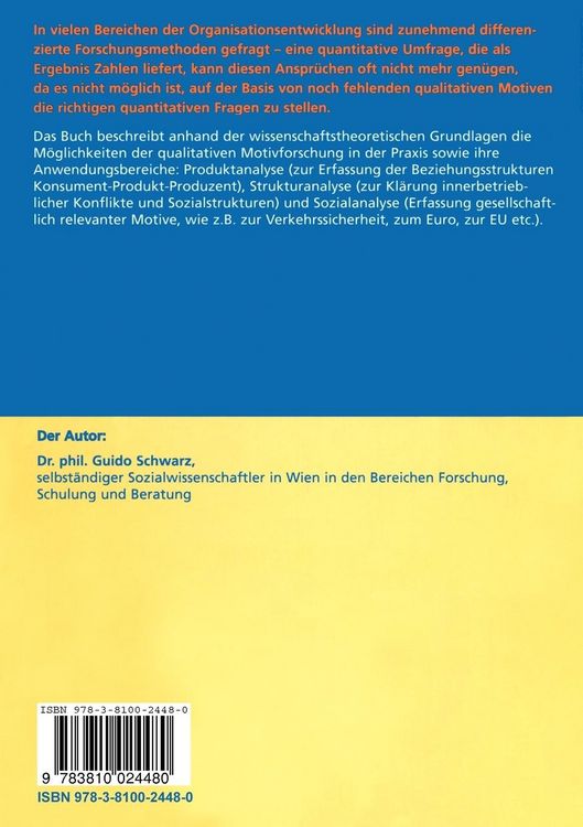 Produktbild: Qualit&auml;t statt Quantit&auml;t